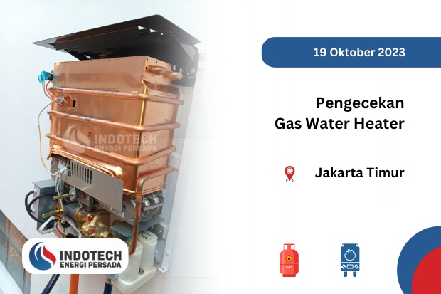 pengecekan gas water heater ariston di jakarta timur Oktober 2023