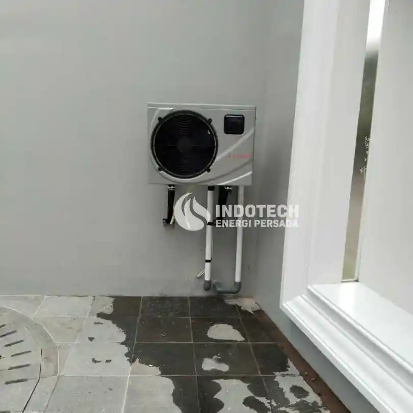 Pemasangan pemanas air heat pump di Jakarta