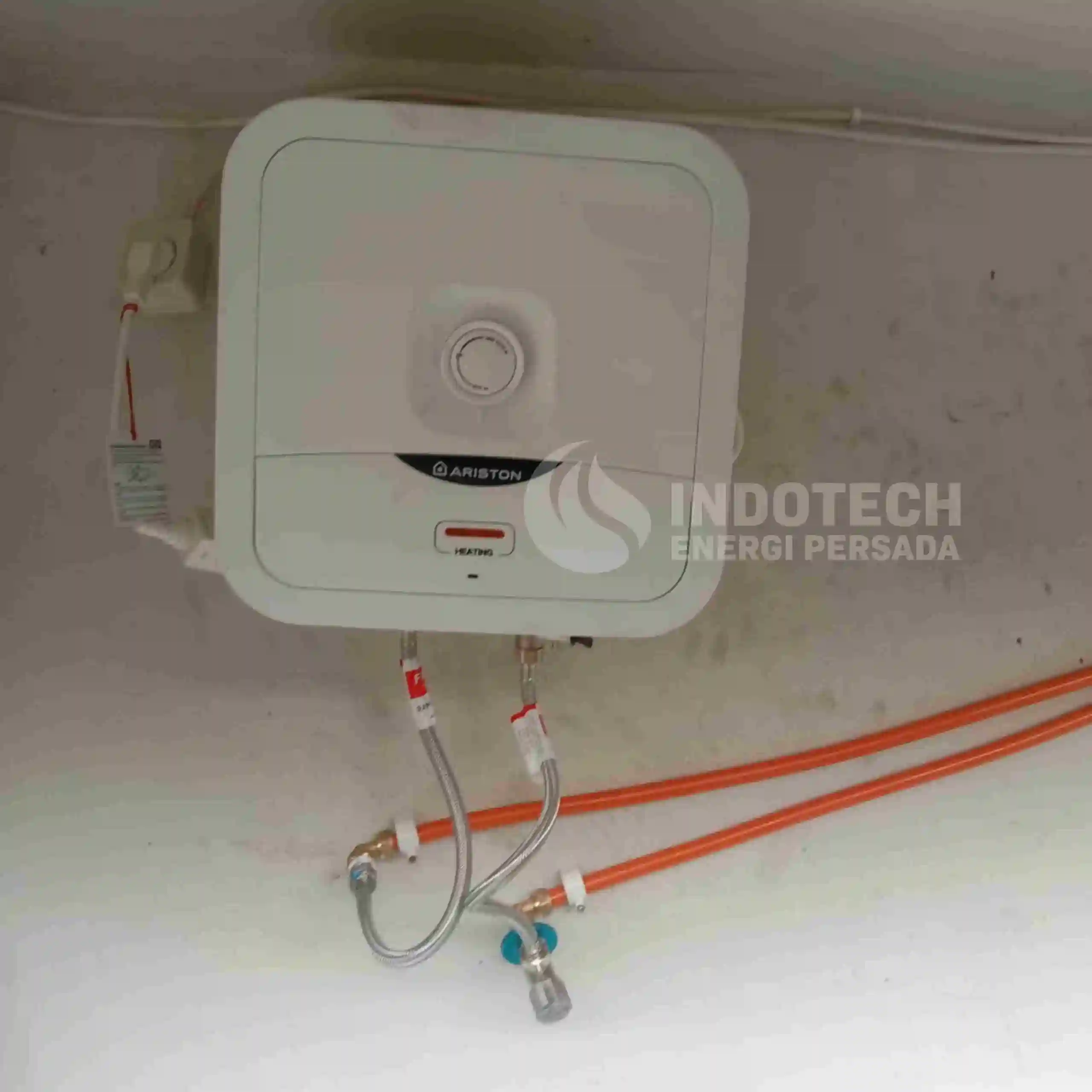 Pemasangan pemanas air gas di Bekasi