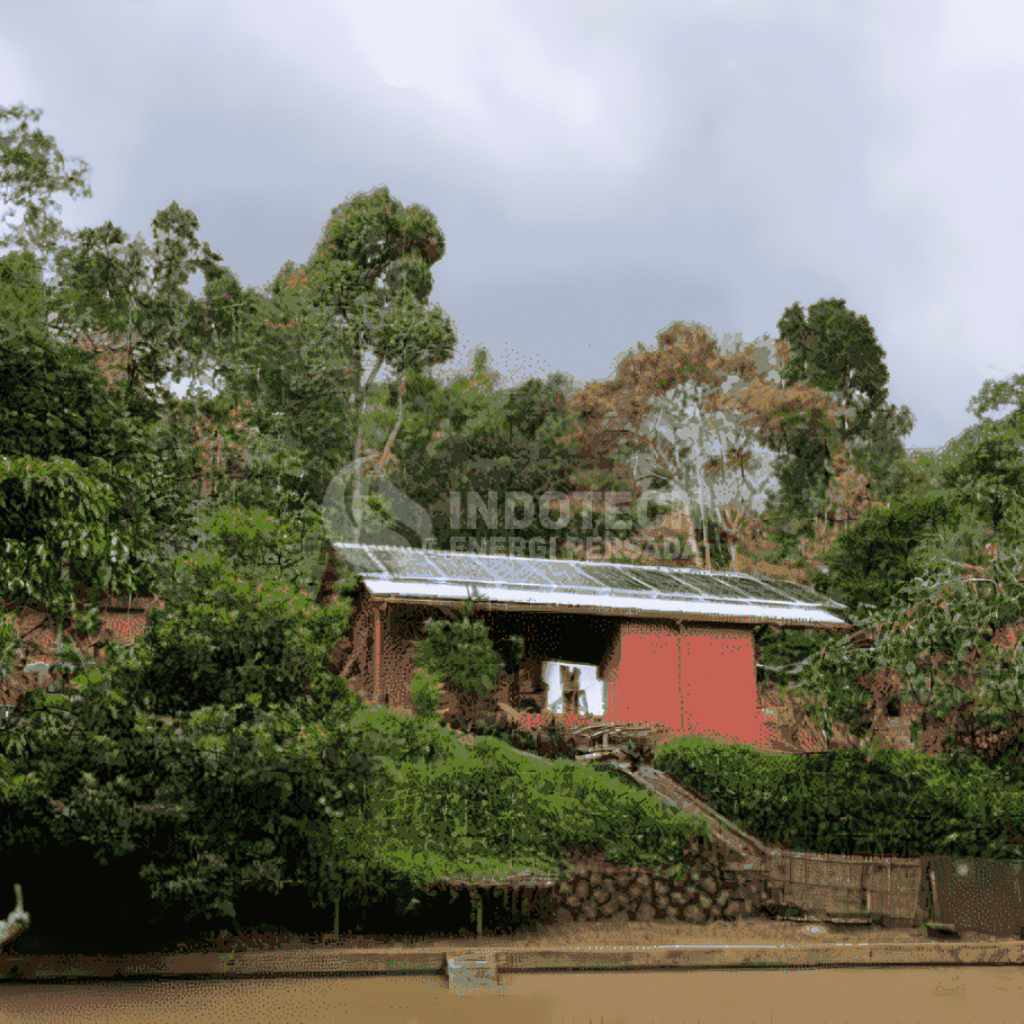 Project Panel Surya Bandung 5kW On Grid