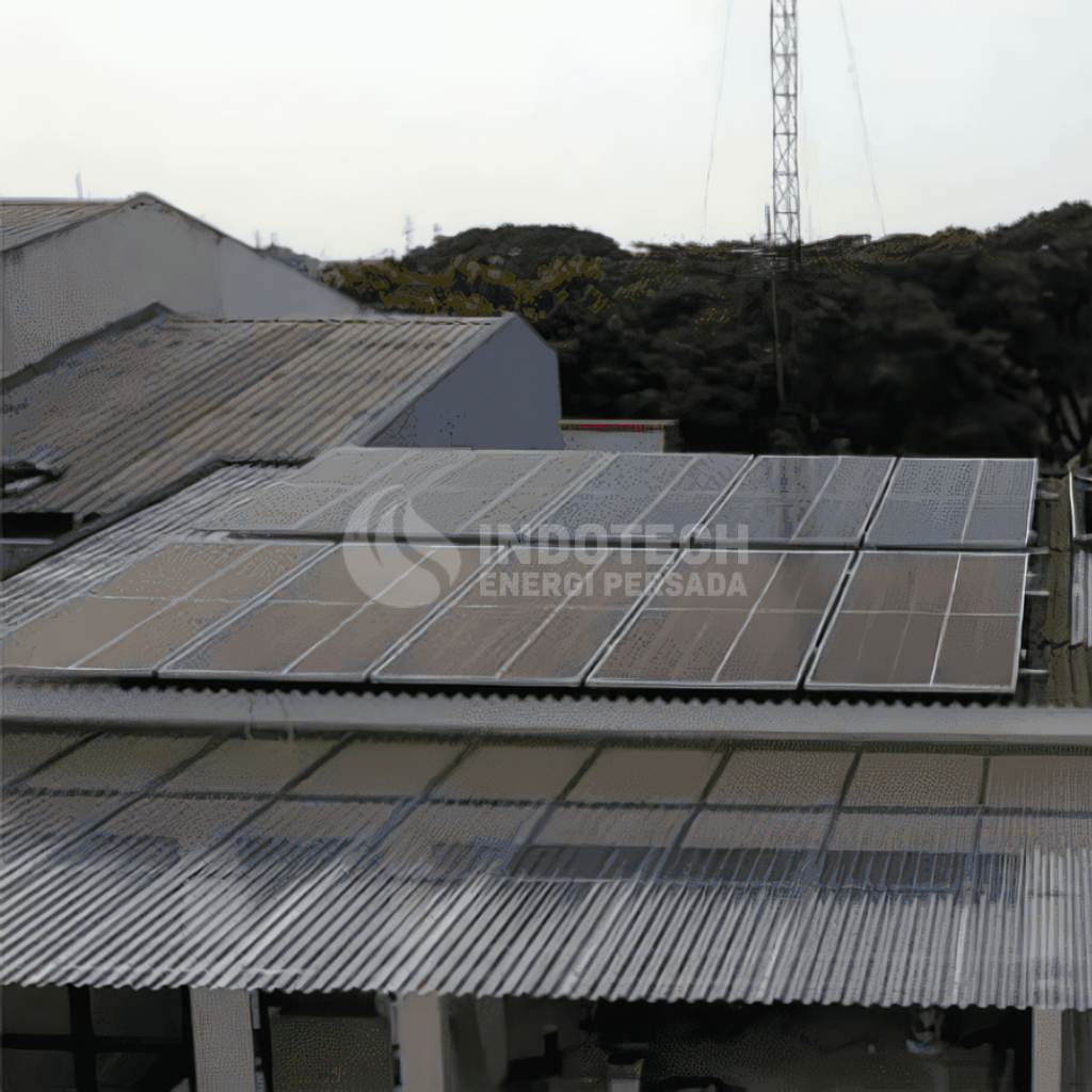 Project Panel Surya Bekasi 5kW Hybrid