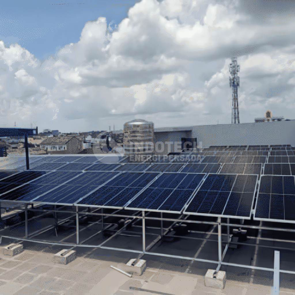 Project Panel Surya Palembang 30kW On Grid