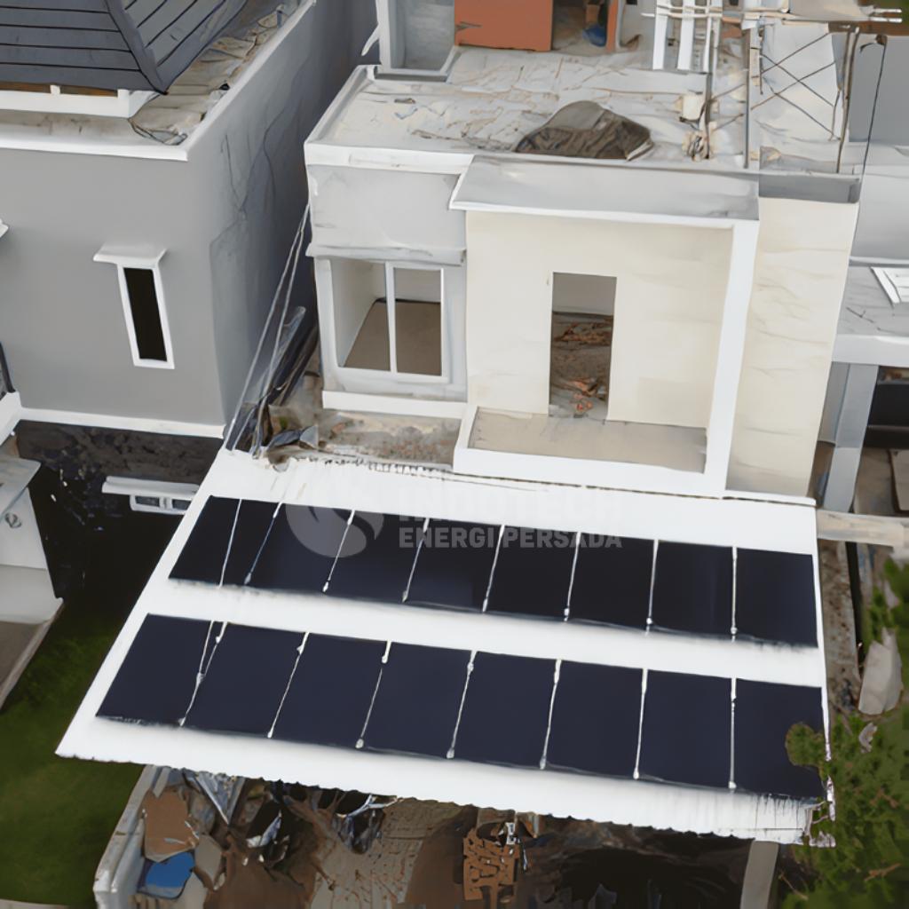 Project Panel Surya Semarang 5kW Hybrid 1 Phase