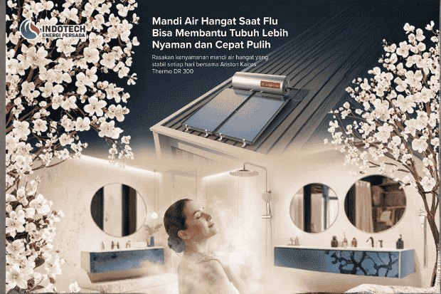 Mandi Air Hangat Saat Flu Bisa Membantu Tubuh Lebih Nyaman dan Cepat Pulih